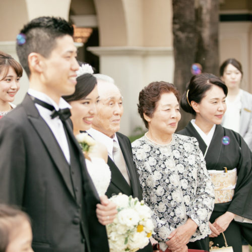 ゲストの祝福に包まれた一日