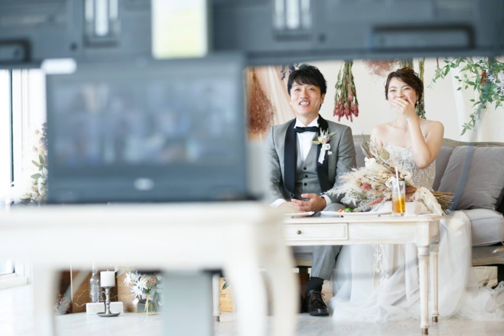 on-line wedding特集 “離れていても繋がろう”