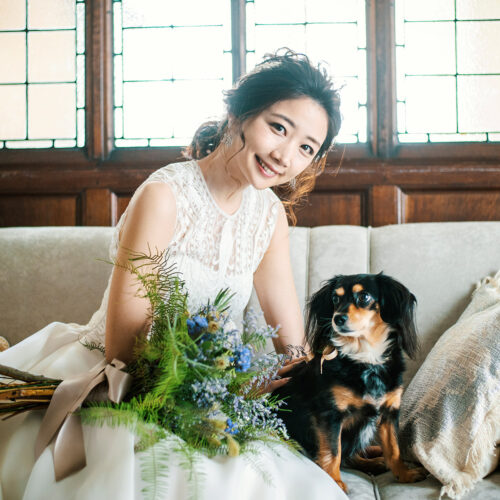 【with ペット】大事な家族との結婚式が叶うペット婚プラン