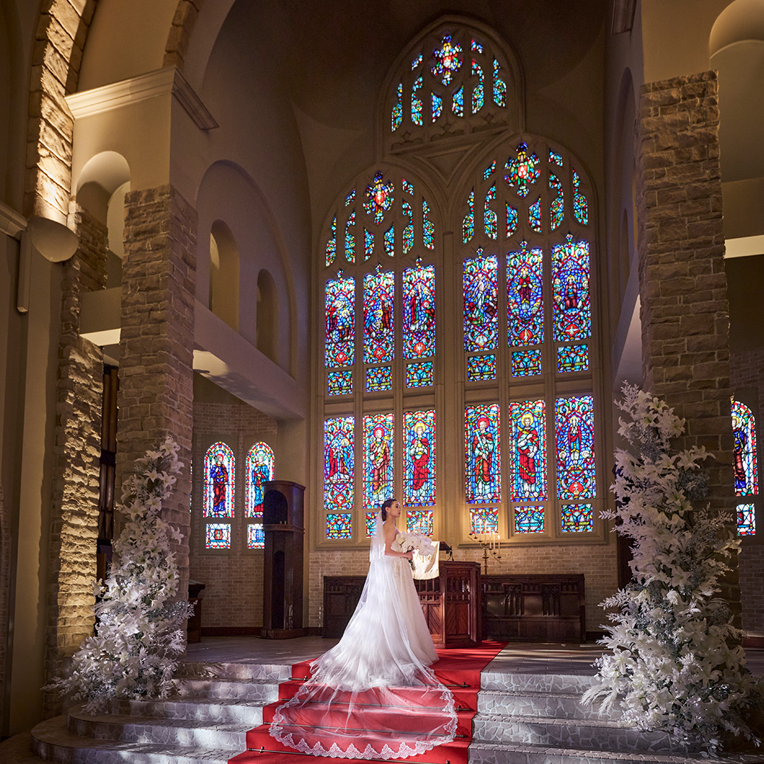 挙式のみプラン】海上の大聖堂で非日常空間で大切な人と過ごす上質な